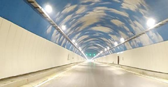 重慶華巖隧道防火板 象牙白32000㎡